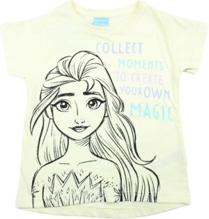 T-shirt Disney La Reine des Neiges pour fille avec Elsa et Anna