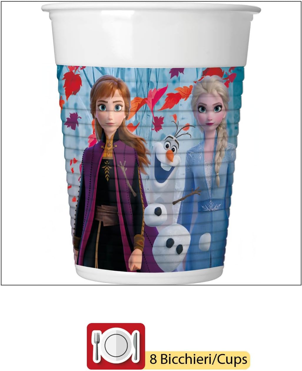 Set de fête Disney Frozen II Wind Spirit, 44 pièces pour 8 – Image 3