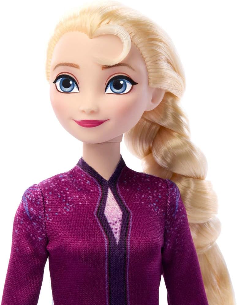 Disney La Reine des Neiges Elsa avec ourson et 4 accessoires Mattel – Image 2