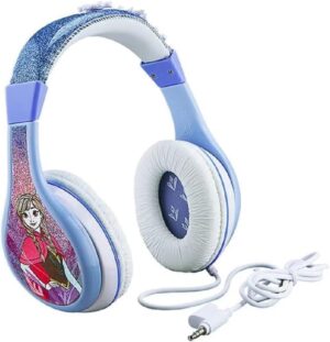Casque audio Disney Reine des Neiges 2 FR-140 bleu avec limiteur de volume parental