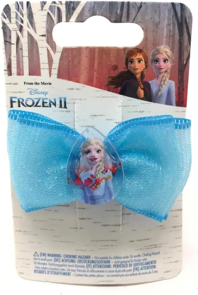 Pince à nœud Frozen Disney pour cheveux de fille