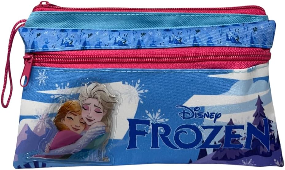 Trousse organisateur La Reine des Neiges à 3 compartiments – Image 3
