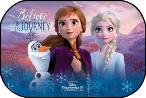 Pare-soleil latéral pliable La Reine des neiges Anna et Elsa 60 x 40 cm