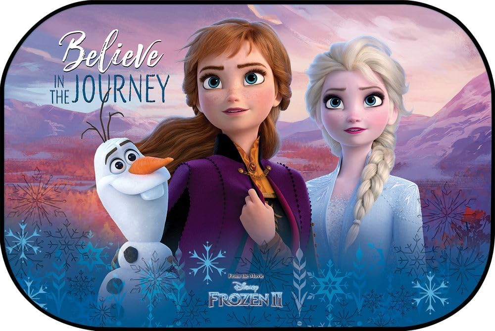 Pare-soleil latéral pliable La Reine des neiges Anna et Elsa 60 x 40 cm