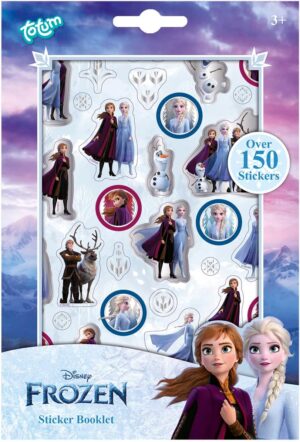 Livre d'autocollants Frozen II Anna & Elsa avec 175 autocollants magiques