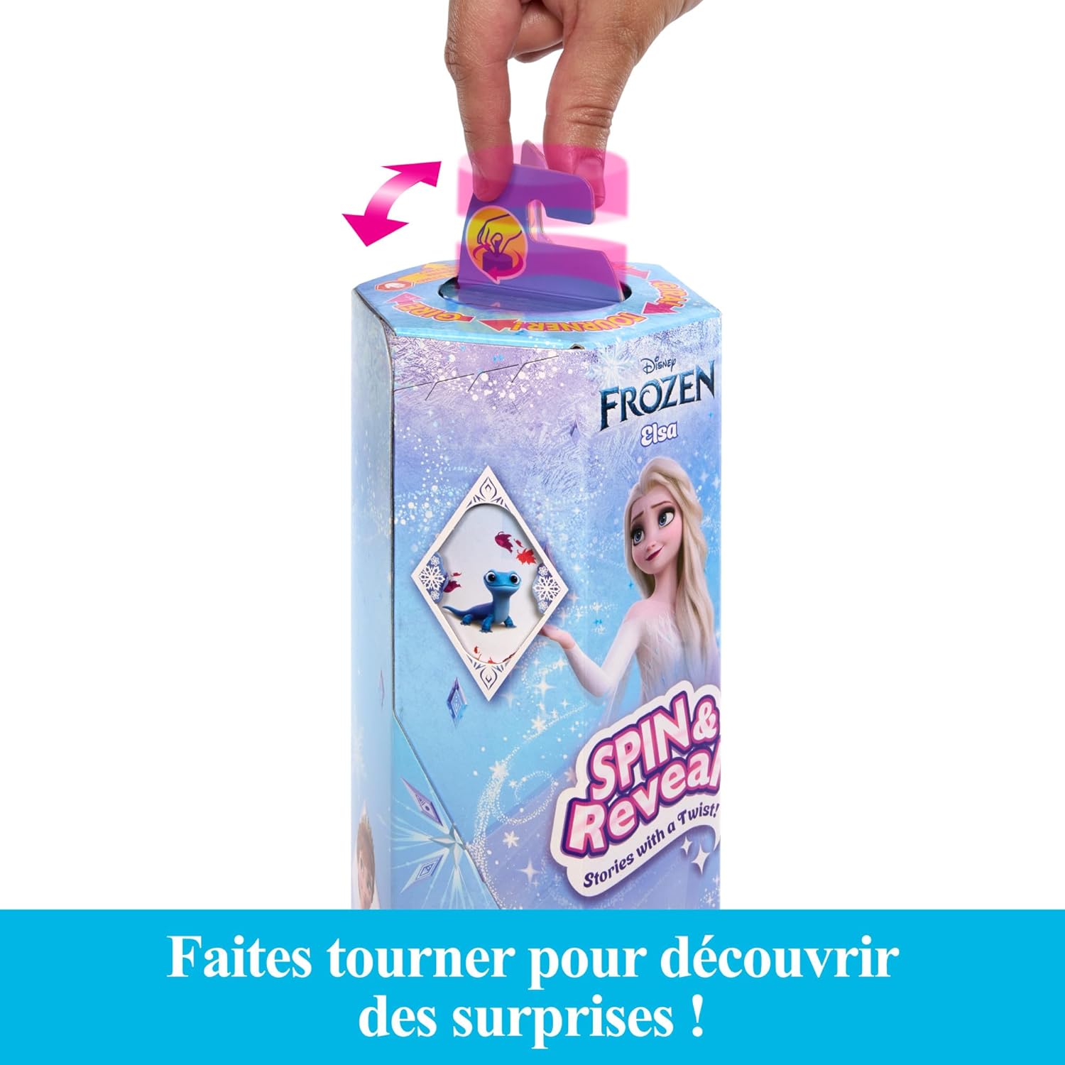 Poupée Surprise Elsa Disney La Reine des Neiges avec 11 surprises et scène de jeu – Image 3