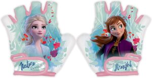 Gants de vélo Disney La Reine des Neiges Elsa et Anna à scratch enfant