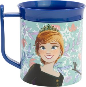 Tasse réutilisable La Reine des Neiges 400 ml pour micro-ondes