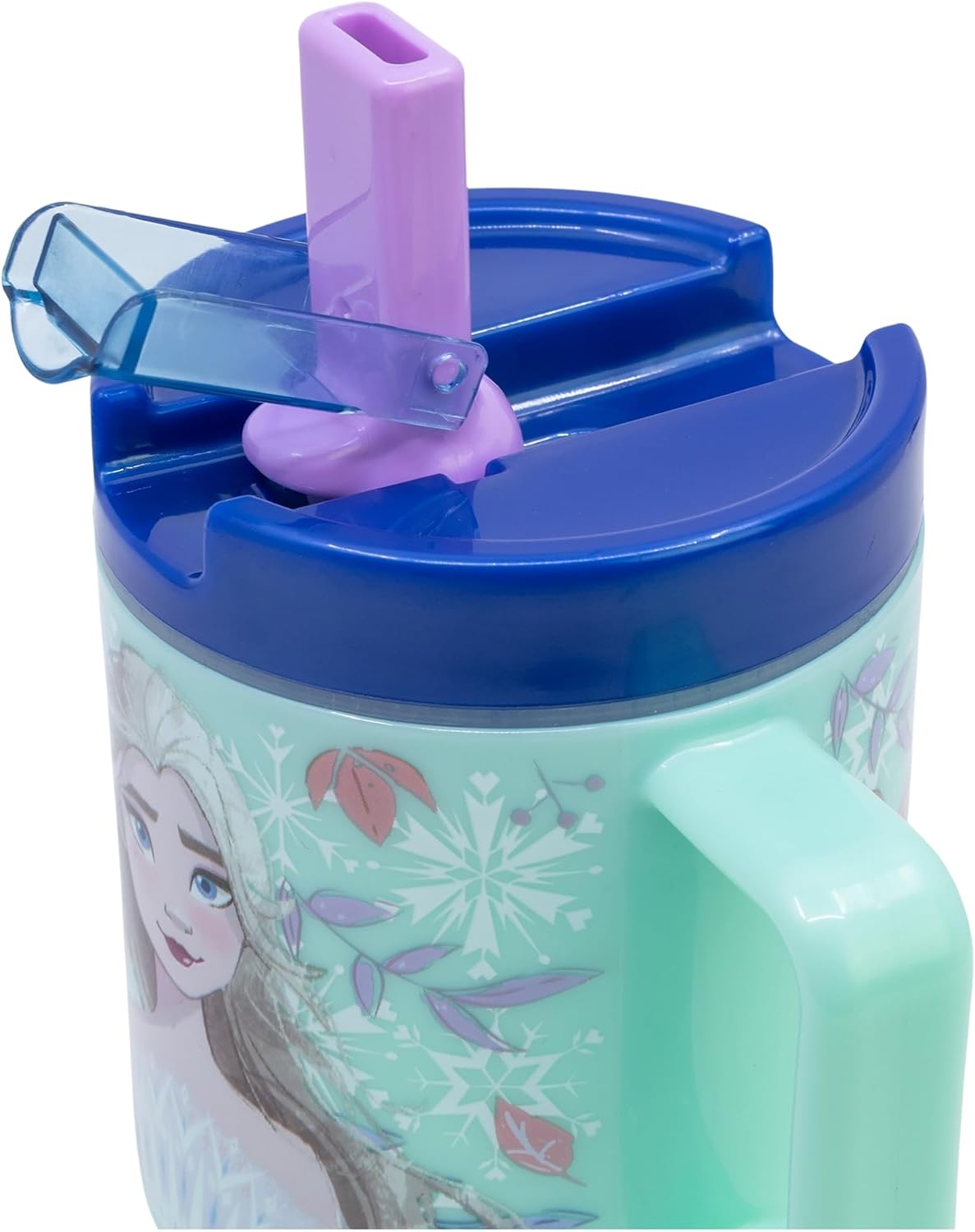 Tasse enfant La Reine des Neiges en plastique avec couvercle 530 ml – Image 4