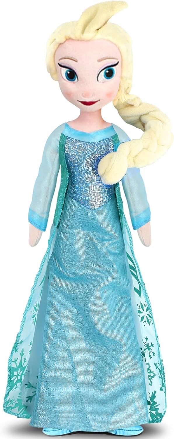 Peluche Elsa 38 cm de La Reine des Neiges