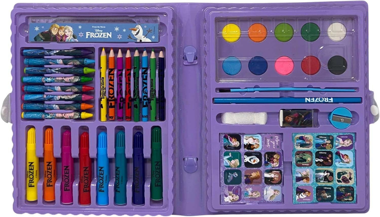 Coffret créatif Disney Frozen 2 65 pièces avec Elsa et Anna – Image 3