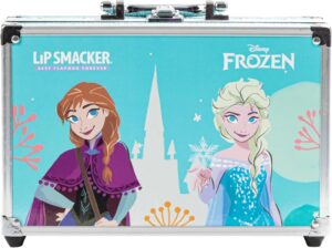 Valisette de maquillage La Reine des Neiges style Traincase avec accessoires beauté et cheveux