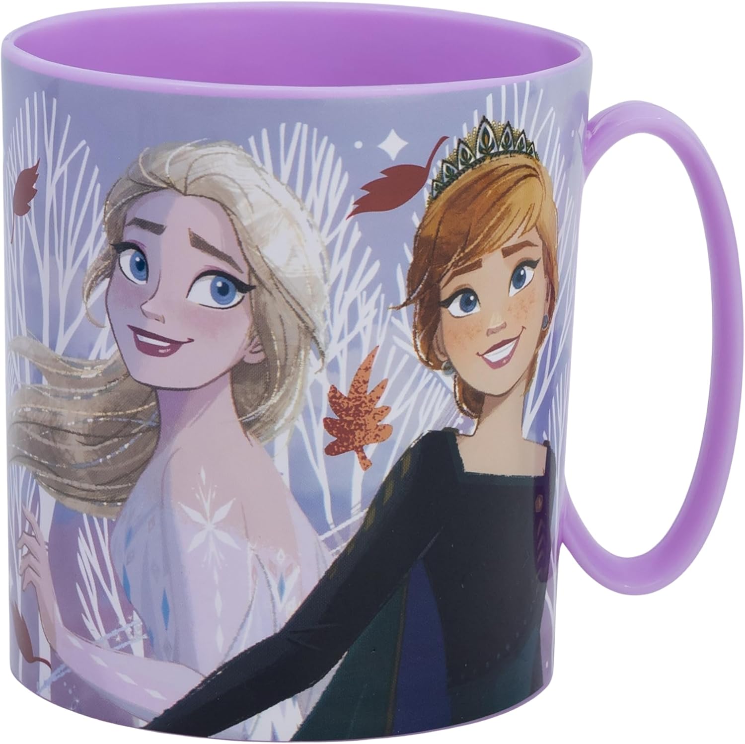 Tasse réutilisable 390 ml La Reine des Neiges pour micro-ondes