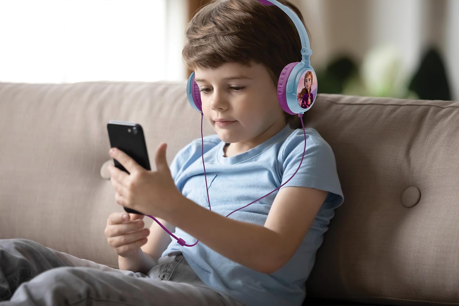 Casque audio pliable et ajustable La Reine des Neiges Lexibook – Image 5