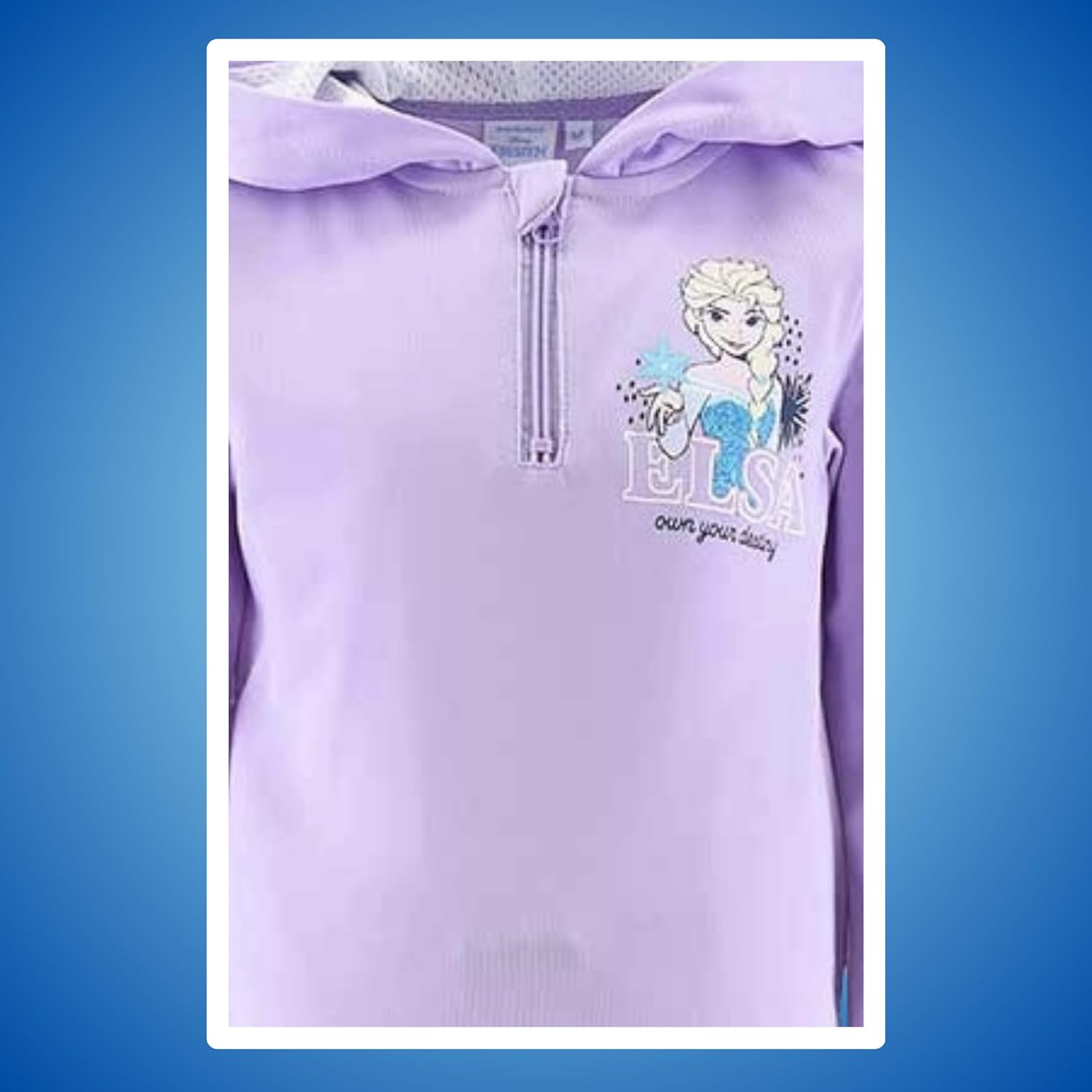 Survêtement Disney Elsa violet 2 pièces pour fille, La Reine des Neiges – Image 4