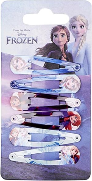 Clips pour cheveux Disney Frozen multicolores