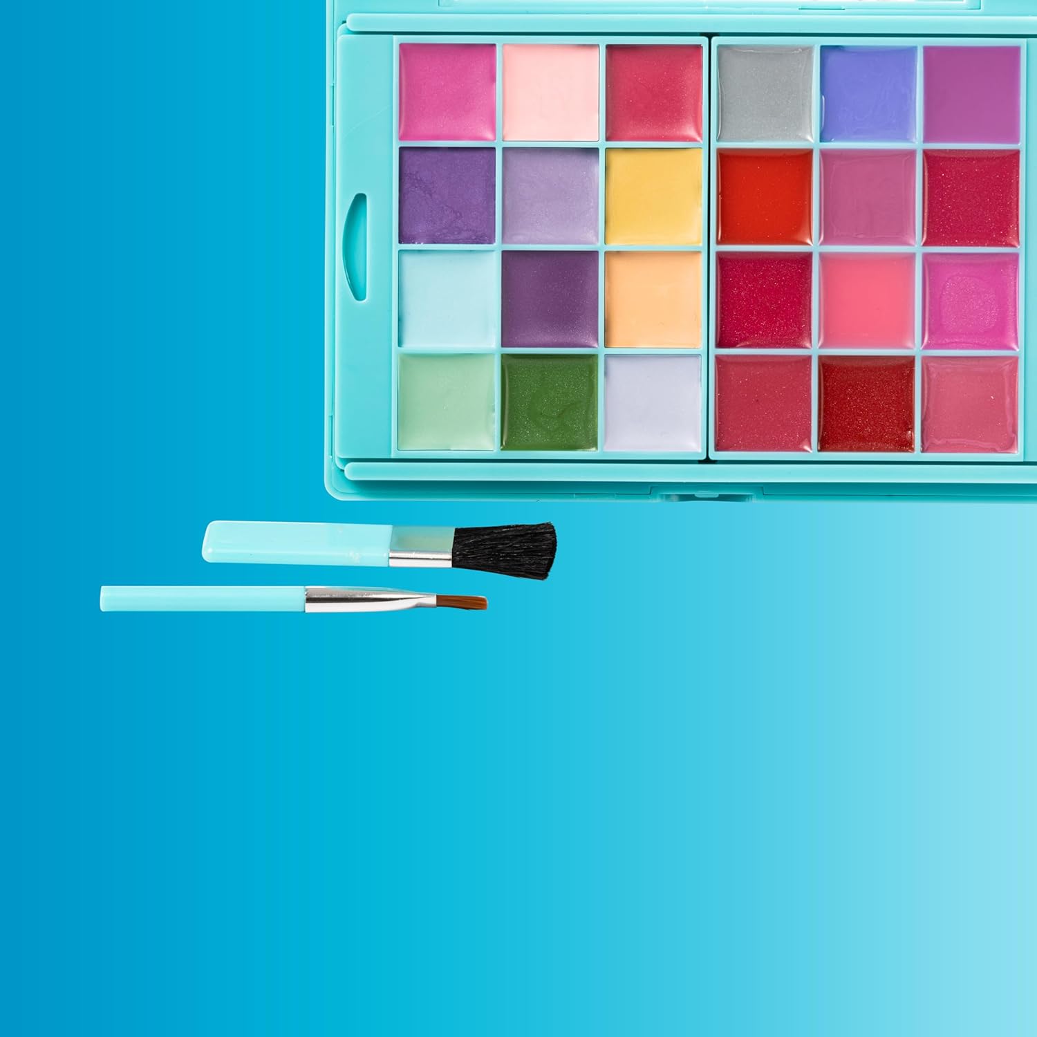 Palette beauté Lip Smacker La Reine des Neiges avec 16 brillants à lèvres et 12 crèmes – Image 3