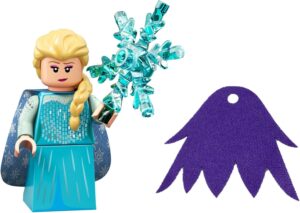 Elsa Disney Series 2 LEGO 71024 avec cape violette bonus