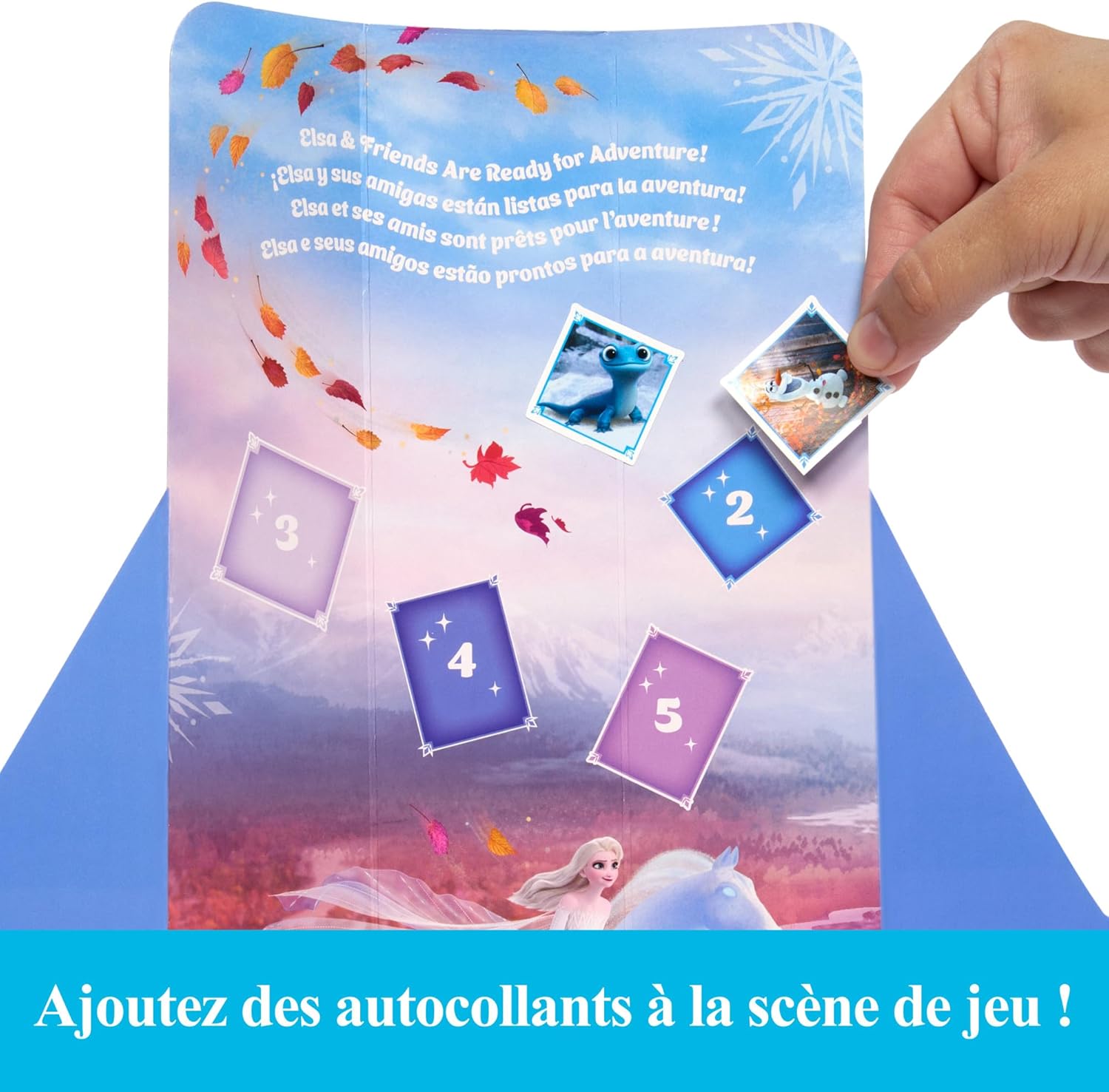 Poupée Surprise Elsa Disney La Reine des Neiges avec 11 surprises et scène de jeu – Image 6