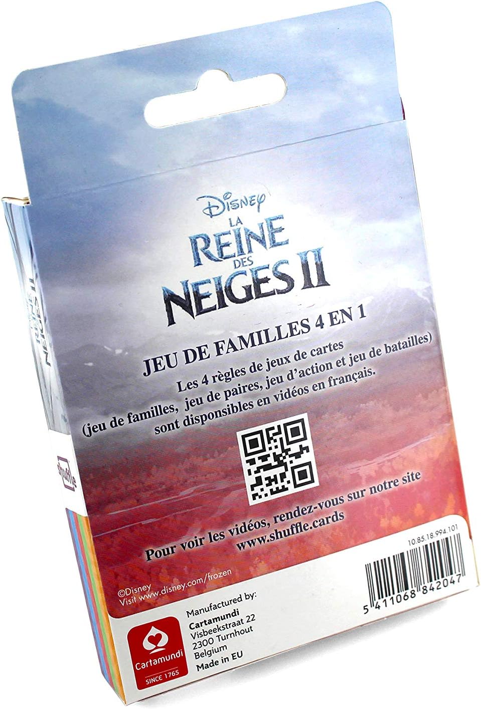 Jeu de 7 familles La Reine des Neiges 2 par Cartamundi – Image 3