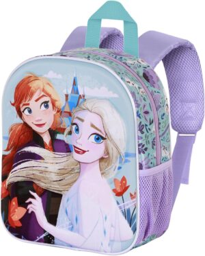 Sac à dos Disney La Reine des Neiges 3D Elite bleu Frozen 2