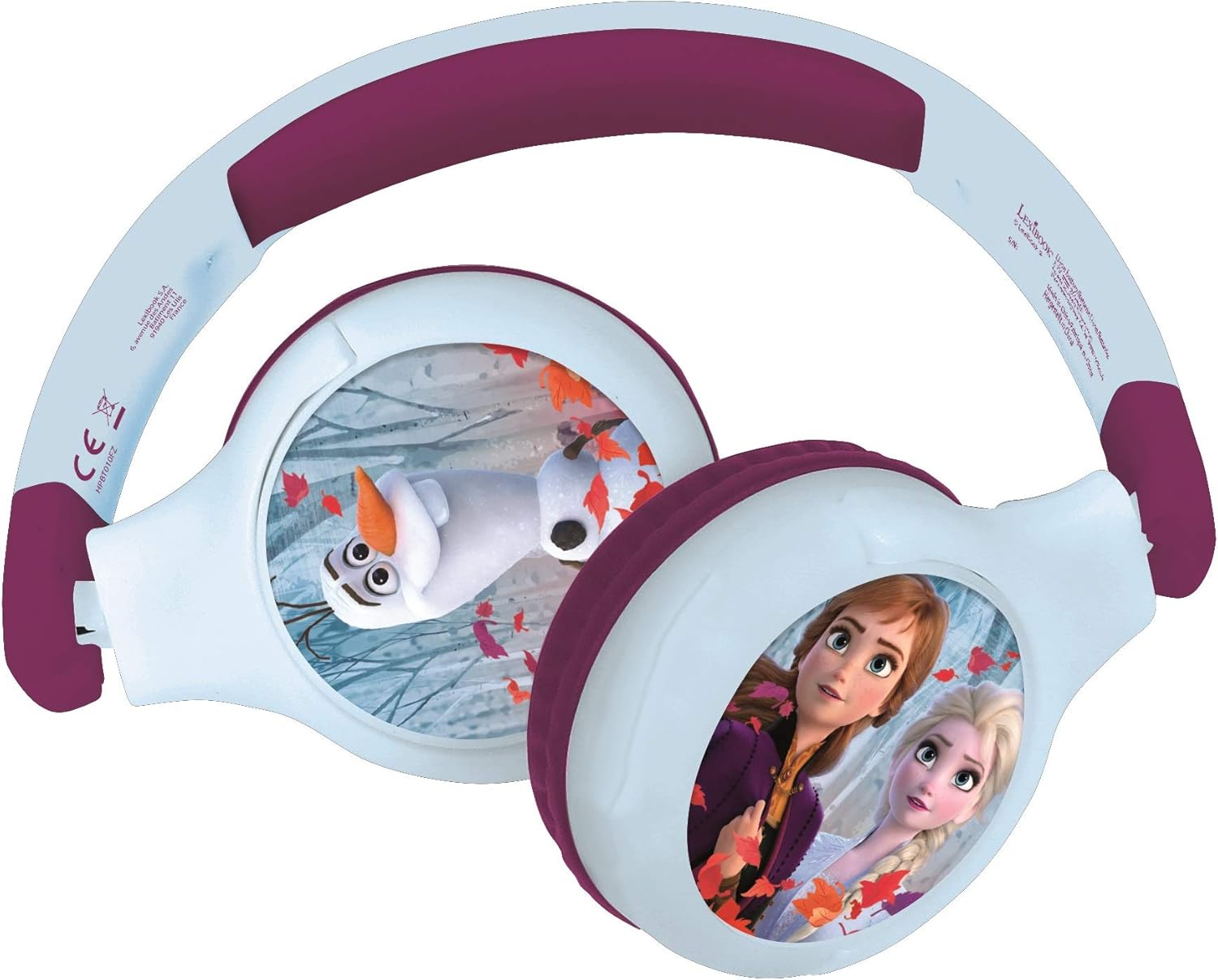 Lexibook Disney La Reine des Neiges casque audio enfant 2-en-1 Bluetooth 5.0 et filaire – Image 5