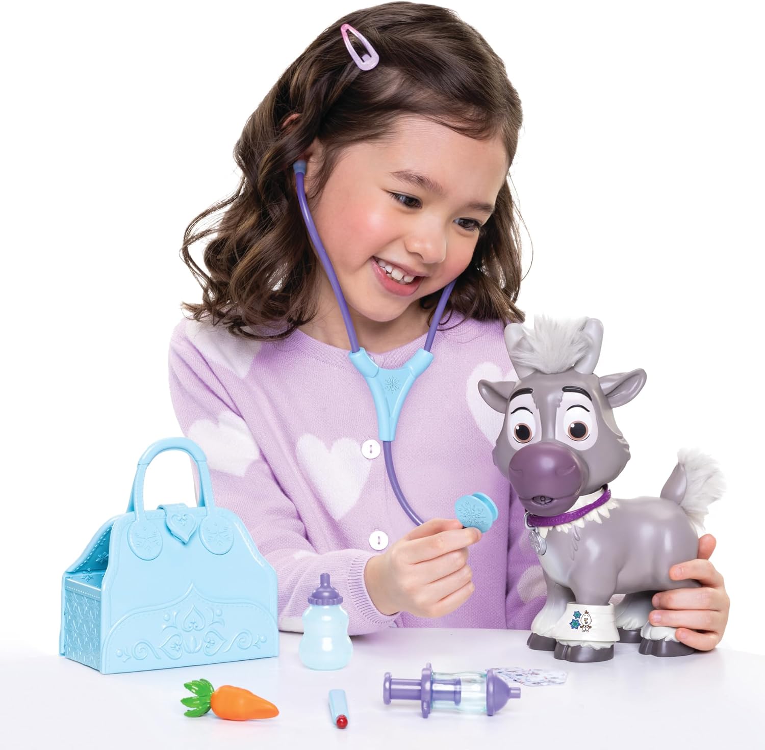 Kit de soin Sven avec brosse et spray Disney Frozen dès 3 ans – Image 3