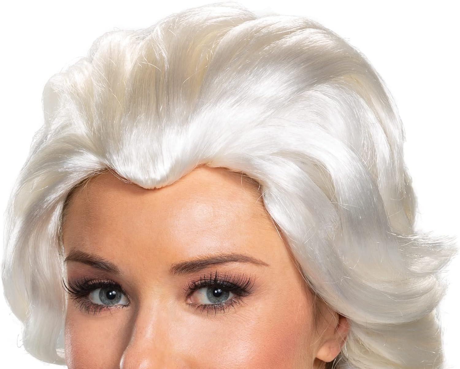 Perruque blonde Elsa Disney Frozen 2 femme taille unique – Image 2