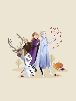 Affiche Disney La Reine des Neiges Autumn Feeling 30 x 40 cm