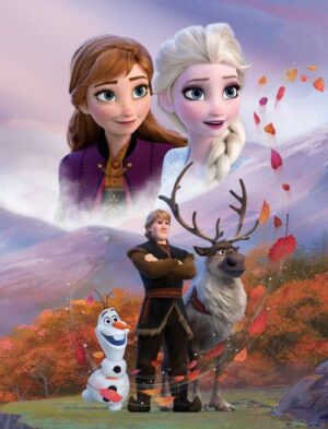 Couverture polaire Elsa Anna Disney La Reine des Neiges 130 x 170 cm
