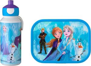 Set déjeuner Frozen 2 avec gourde pop-up 400 ml et boîte-repas 750 ml