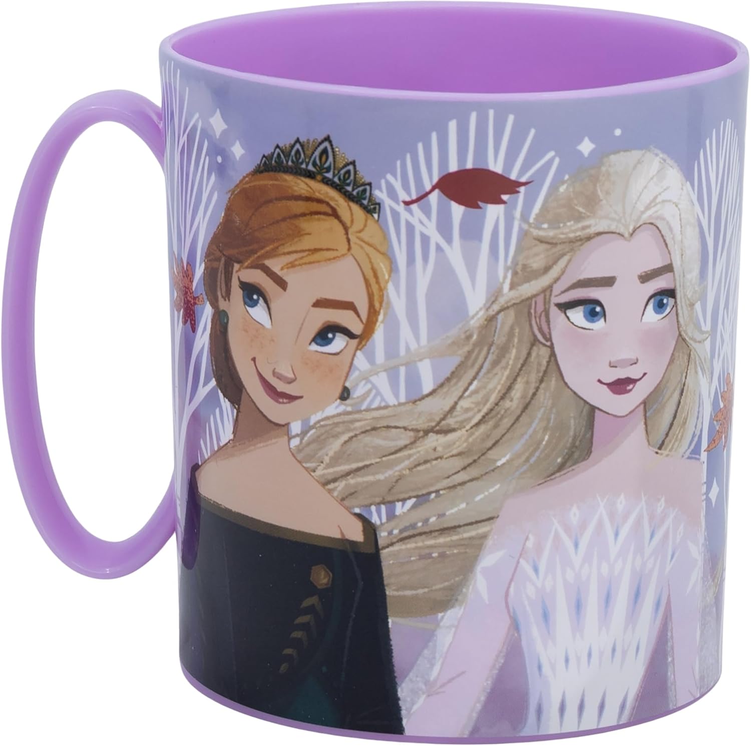 Tasse réutilisable 390 ml La Reine des Neiges pour micro-ondes – Image 2