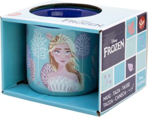 Mug La Reine des Neiges 355 ml en céramique avec boîte cadeau
