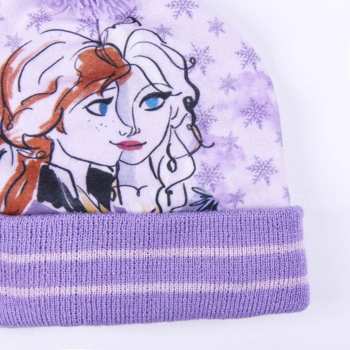 Ensemble bonnet et gants violet Disney La Reine des Neiges II pour fille – Image 4