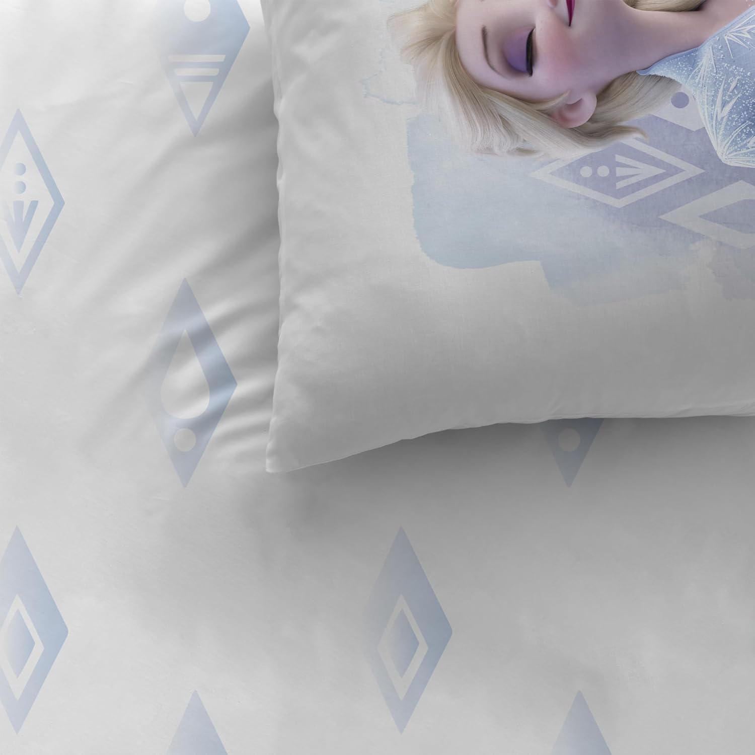 Parure de lit enfant Frozen 2 Disney Home en 100% coton Blanc – Image 3