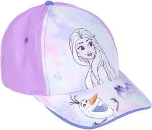 Casquette enfant lilas La Reine des Neiges, 53 cm