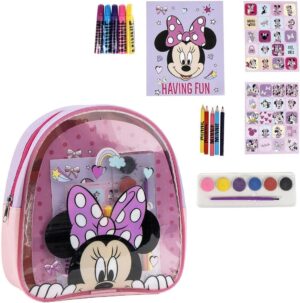 Ensemble Disney à colorier La Reine des Neiges, Minnie et Stitch