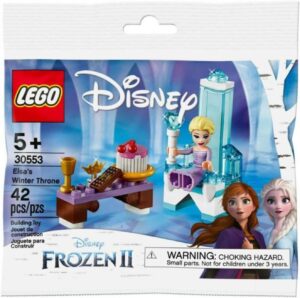 Trône d'Elsa LEGO Disney La Reine des Neiges 2, set 30553 de 42 pièces