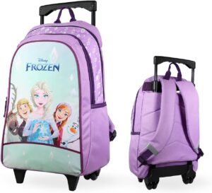 Sac à dos primaire Bagtrotter Reine des Neiges violet 45 cm