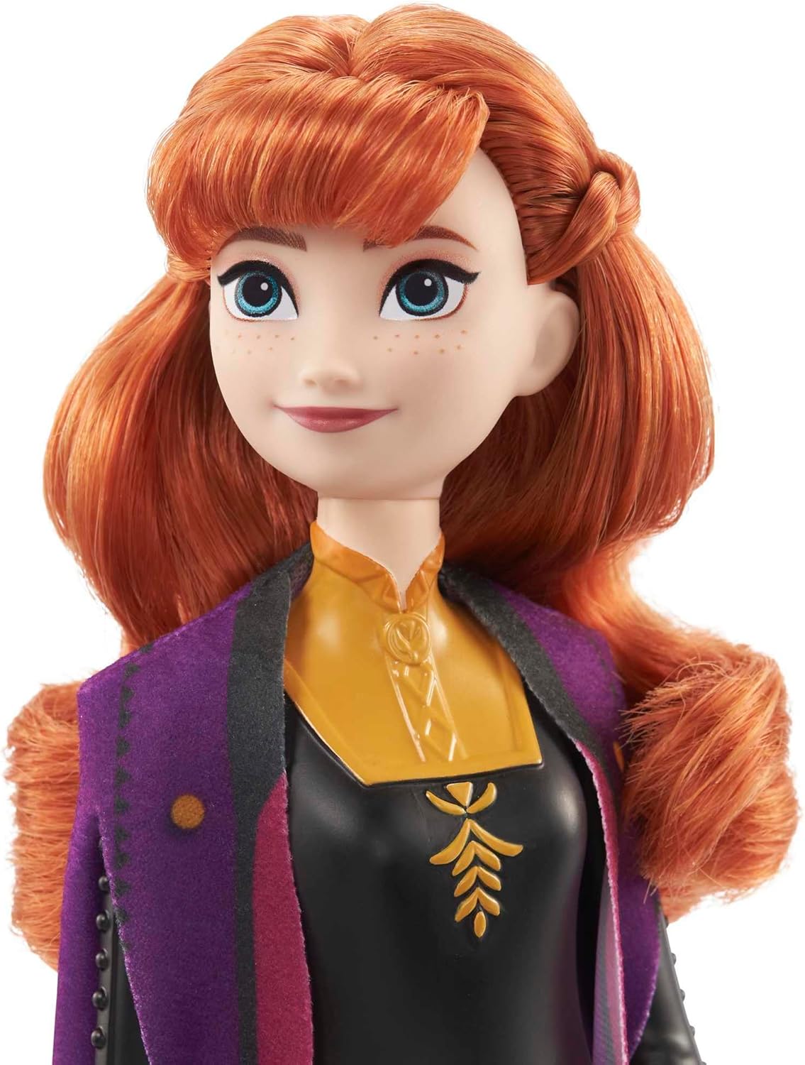 Poupée Anna Disney La Reine des Neiges 2 avec cape en tissu – Image 3