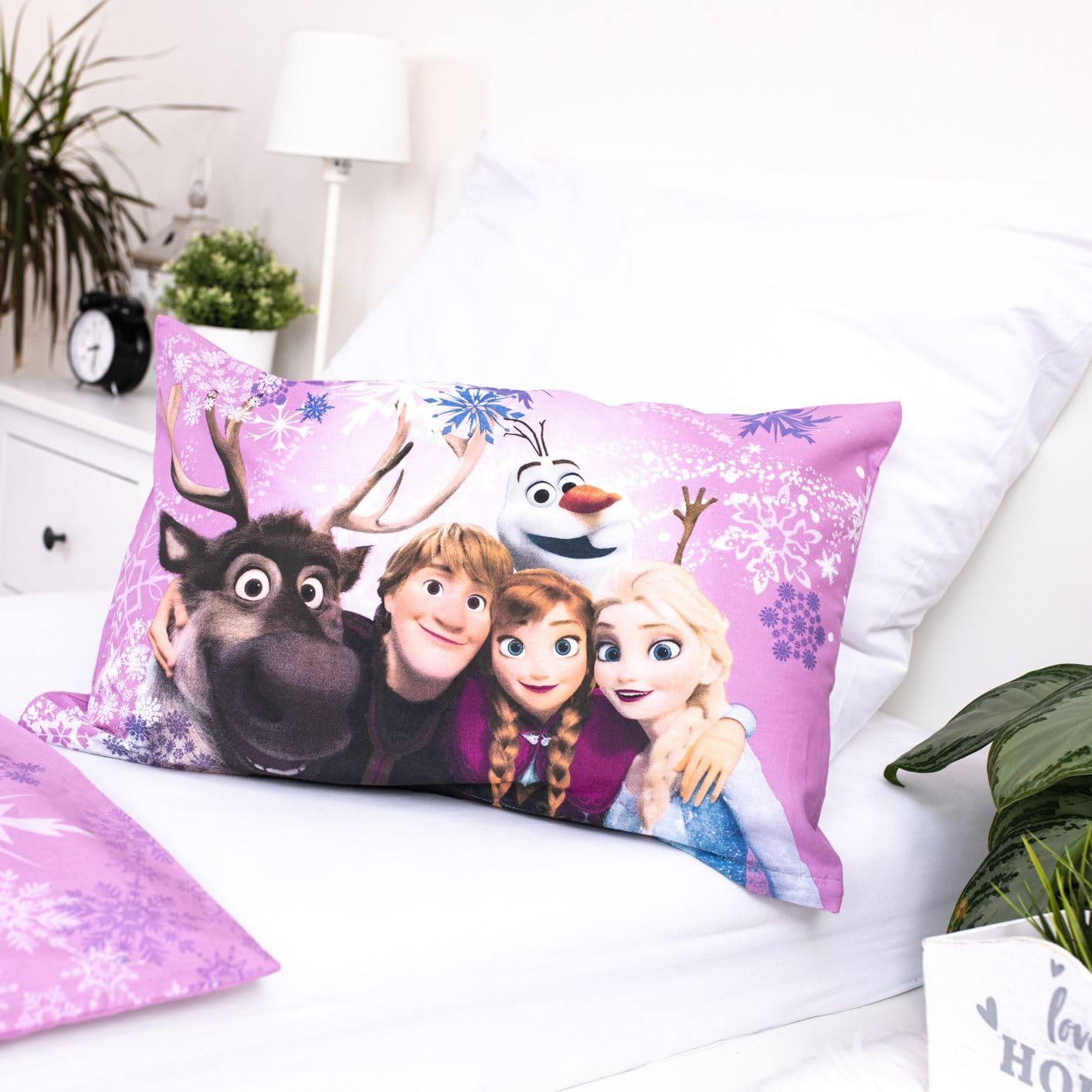 Parure bébé Disney La Reine des Neiges Anna et Elsa 100 x 135 cm – Image 5