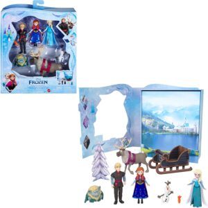 Disney La Reine des Neiges coffret d’histoires Anna, Elsa et 6 personnages