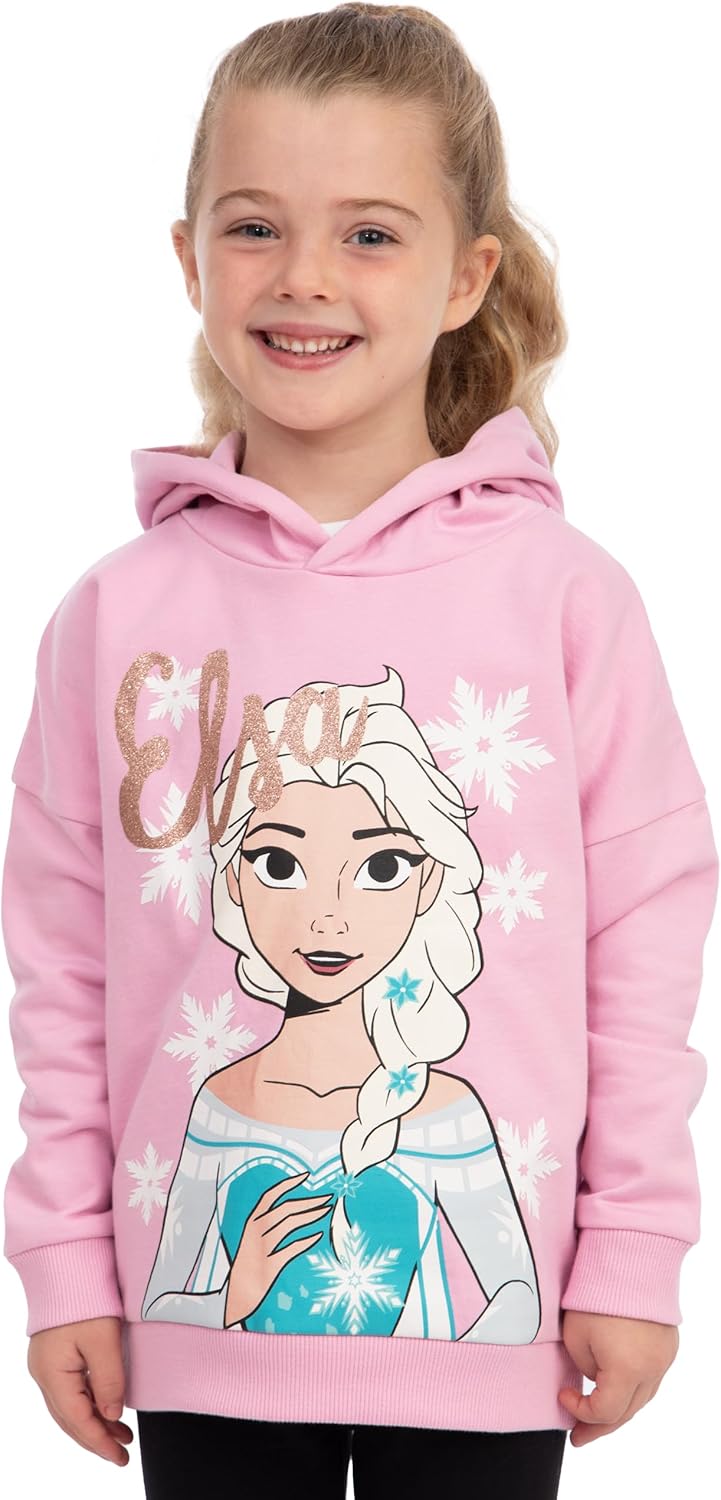 Sweat à capuche enfant Elsa Frozen Disney pour fille – Image 2