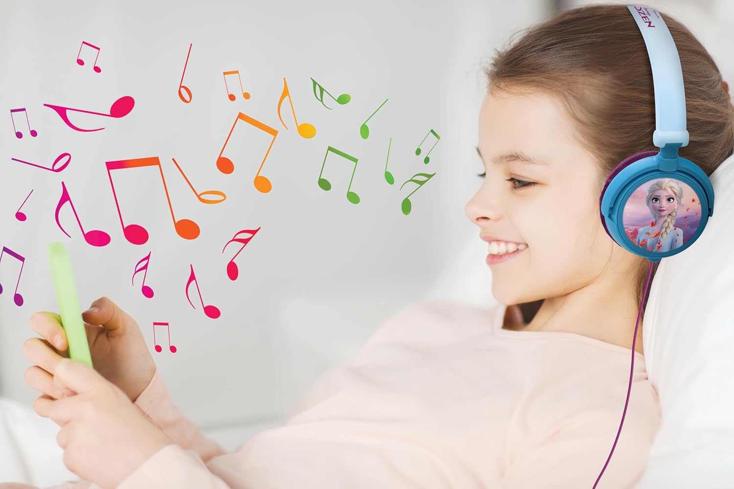 Casque audio pliable et ajustable La Reine des Neiges Lexibook – Image 3