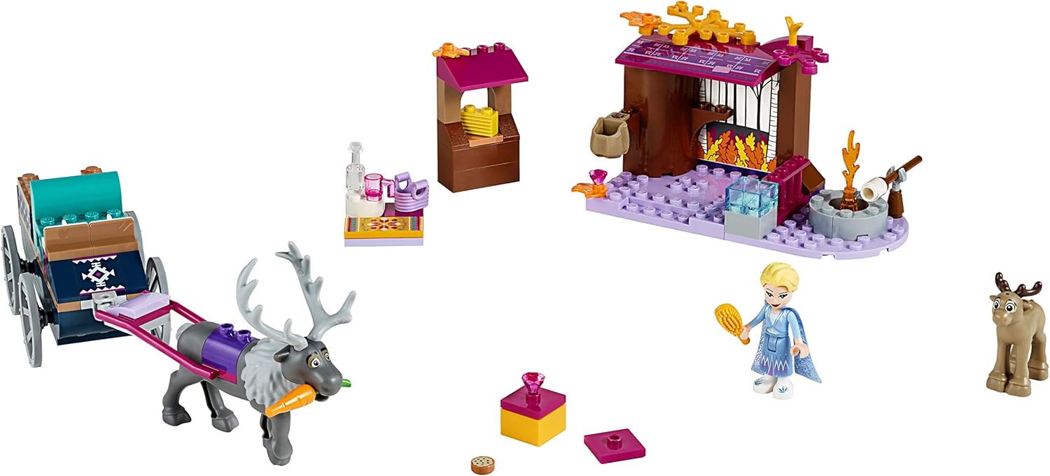 LEGO Disney La Reine des Neiges 41166 avec calèche d’Elsa et écurie – Image 3