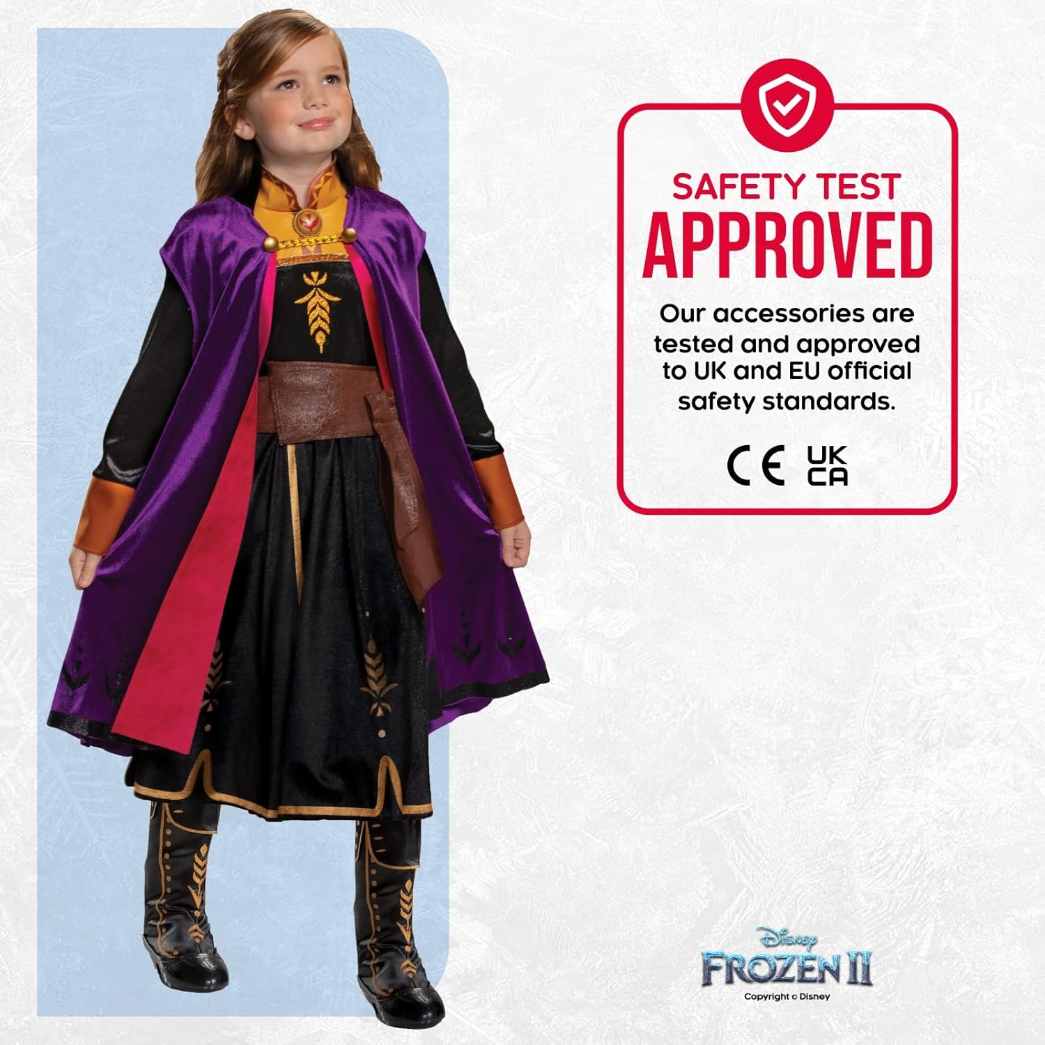 Bottes Anna Disney pour déguisement Reine des Neiges enfant – Image 4