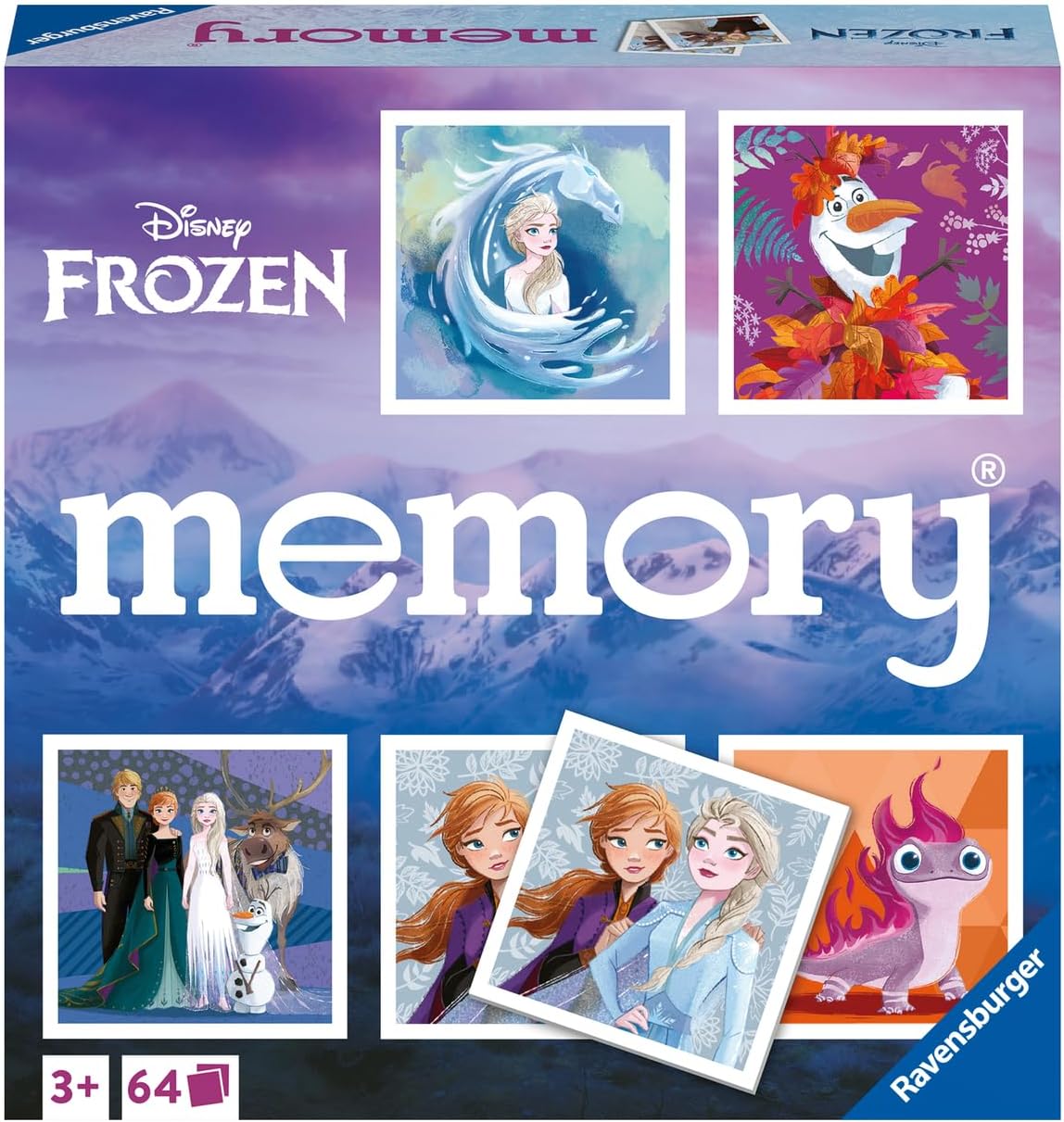 Grand Memory Disney La Reine des Neiges, jeu éducatif dès 3 ans – Image 2
