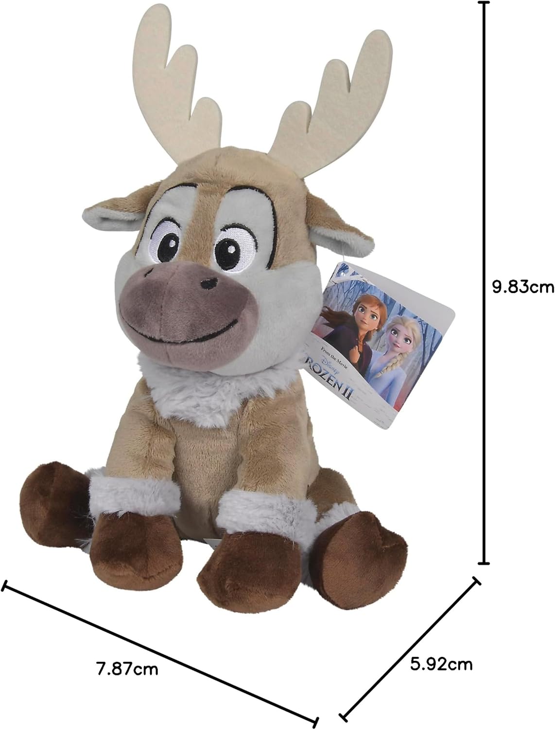 Sven en peluche 25 cm Disney La Reine des Neiges 2 – Image 5