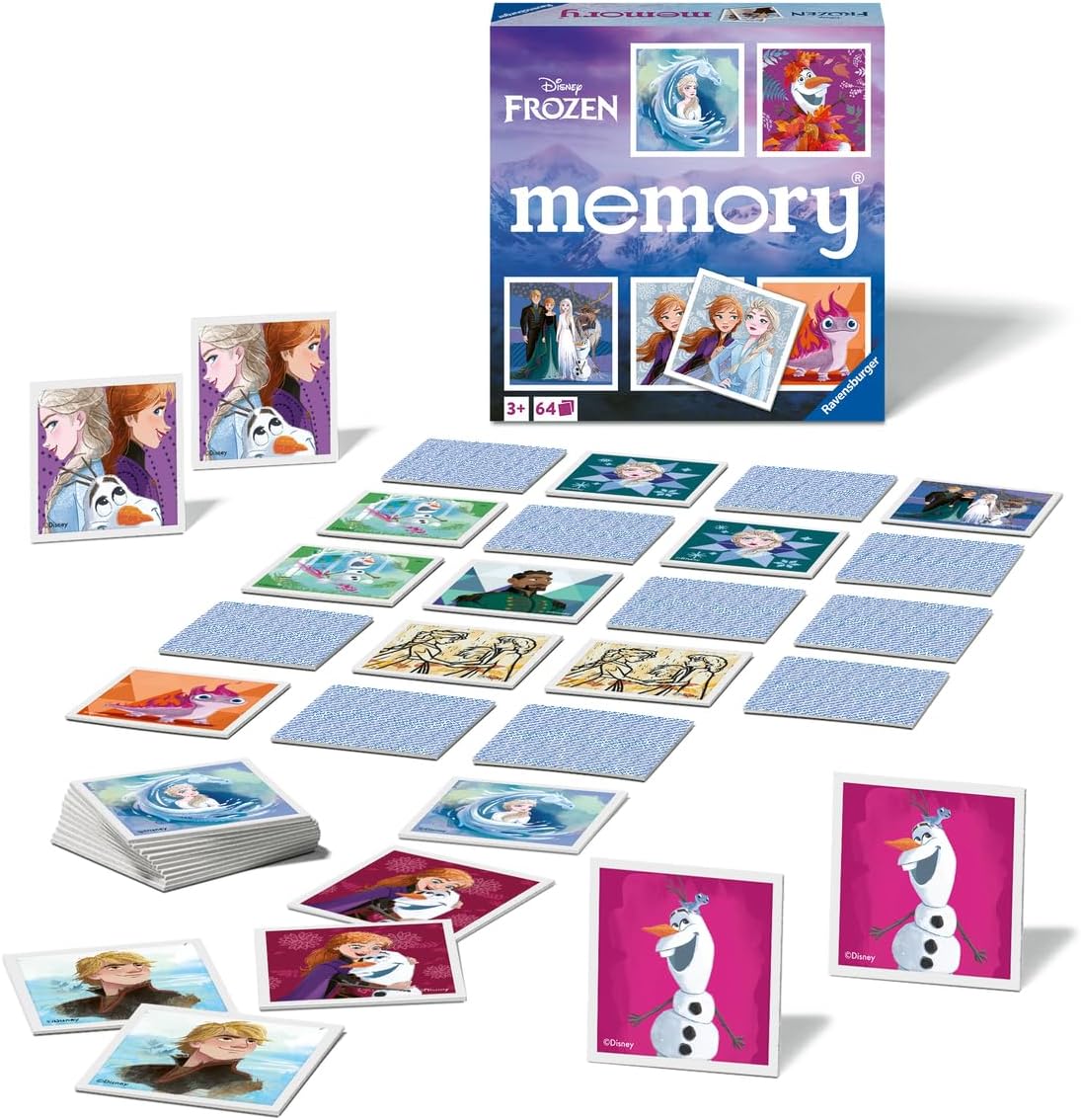 Grand Memory Disney La Reine des Neiges, jeu éducatif dès 3 ans – Image 5