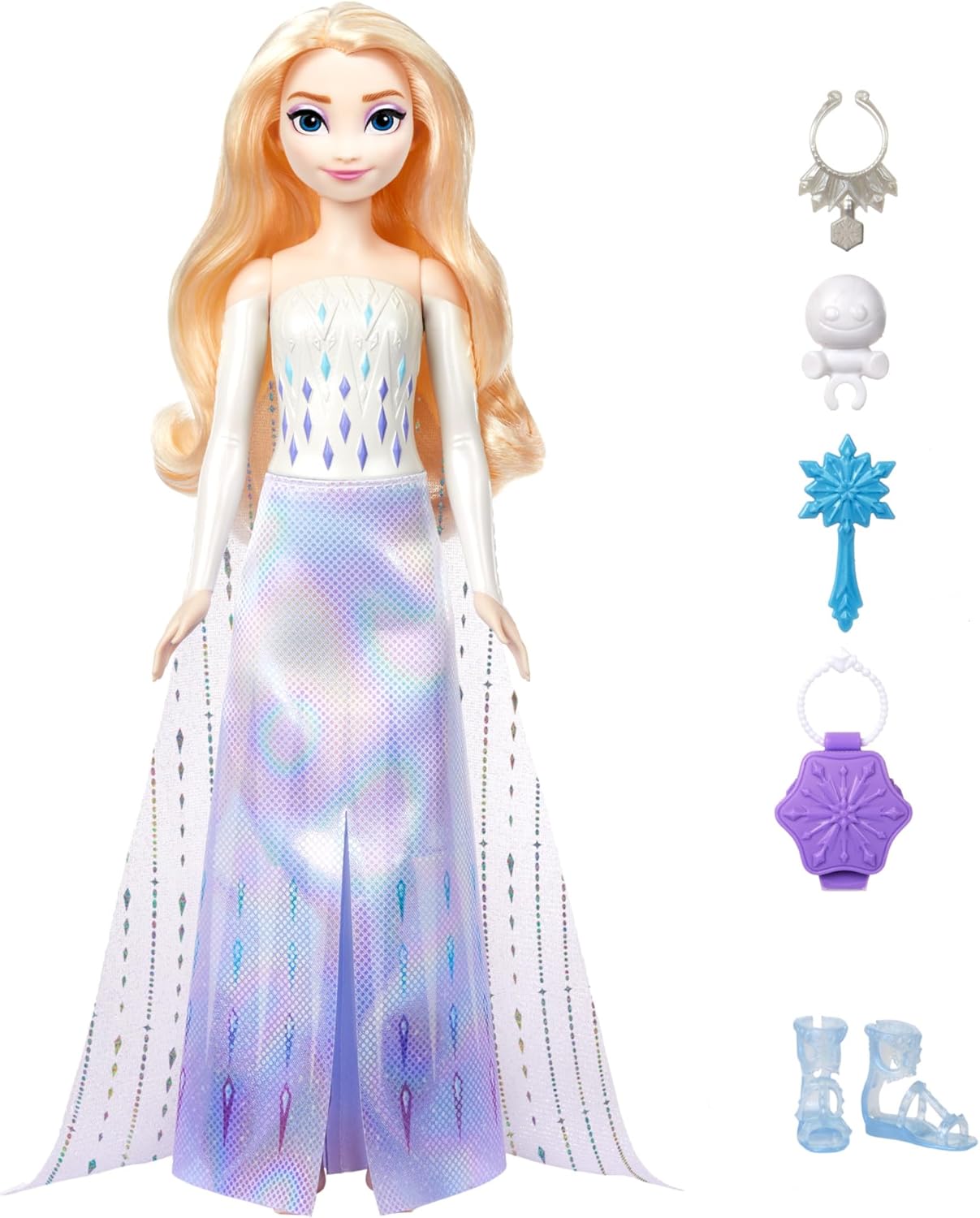 Poupée Surprise Elsa Disney La Reine des Neiges avec 11 surprises et scène de jeu – Image 7
